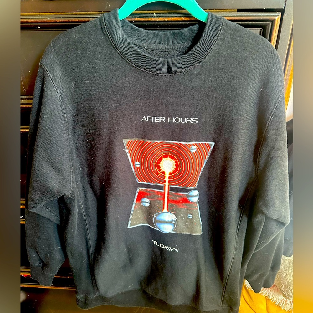 The Weeknd 2022 Tour Merch After Hours Crewneck